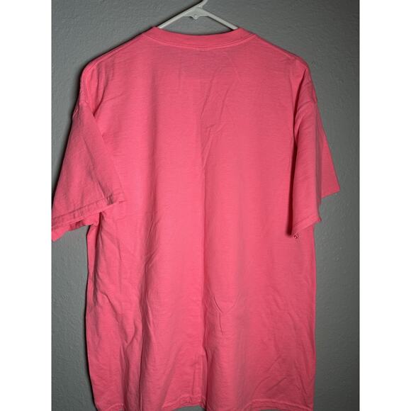 Retro Tupac Poetic Justice Unisex Pink T-Shirt Size XL - Picture 2 of 3